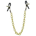 Pinze per Capezzoli con Morsetti Catena Maglia Grossa Oro
