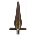 Multispeed vibrierender Analplug – Rauchgrau