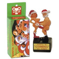 Frühlingsspielzeugstreich sexy Weihnachtsmannpaar