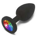 Joya de botín de arcoiris - pequeño, negro