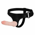 Soft realistic strap-on made of TPR Ultraskin 16 cm Ø 3.3 cm - Flesh Pink