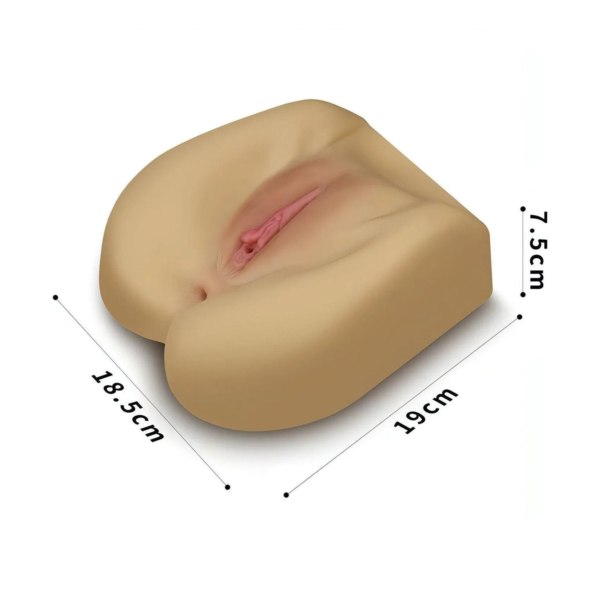 Streetgirl's No. 1 – Masturbatore Ano e Vagina Realistico - Rosa