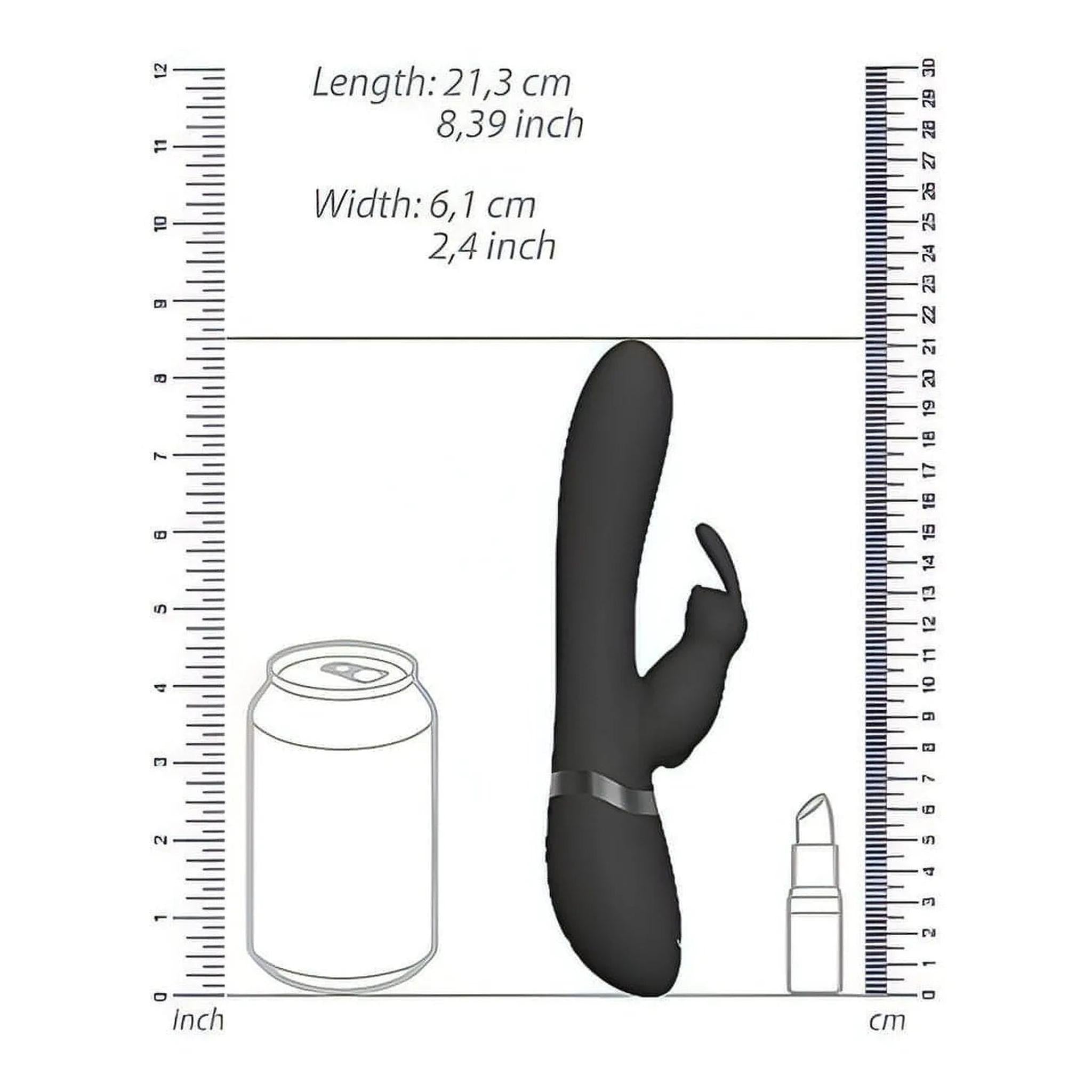 Taka Vibratore Rabbit Gonfiabile con 3 diversi motori