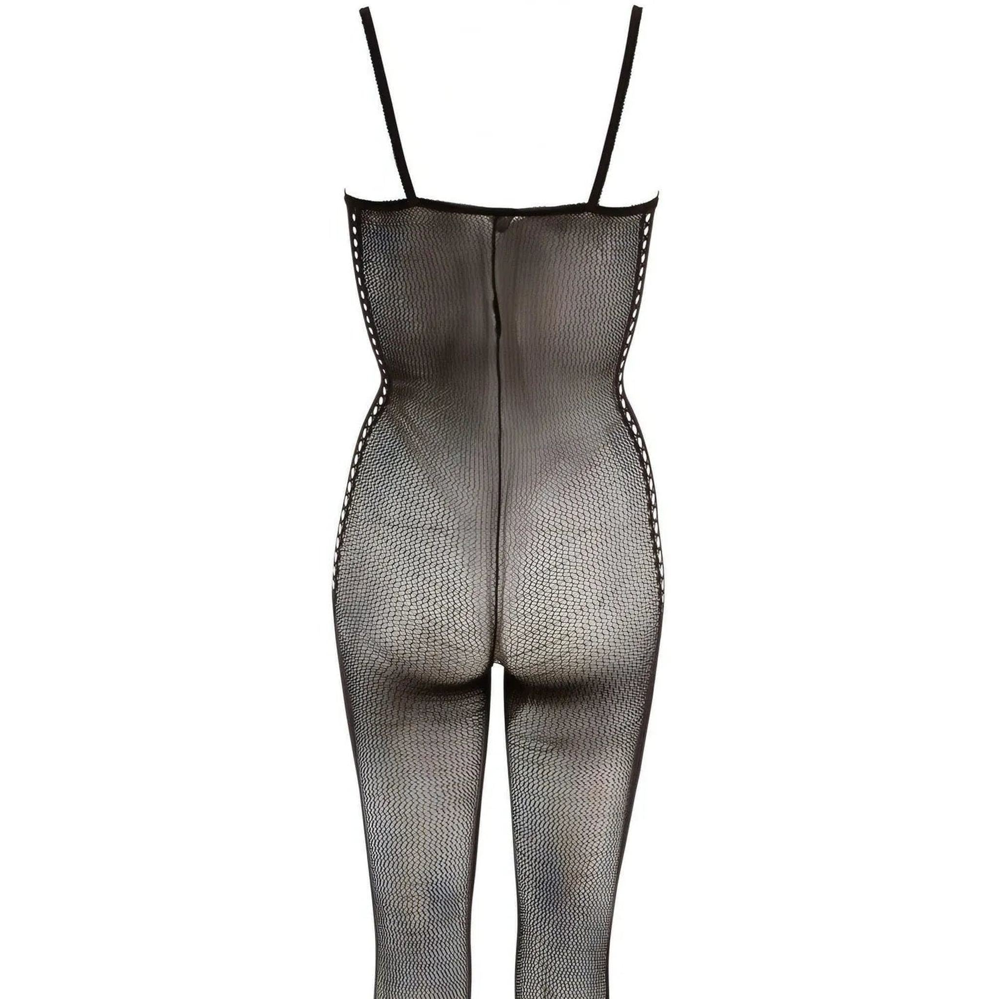 Tutina a rete sexy con apertura inguinale - M/L