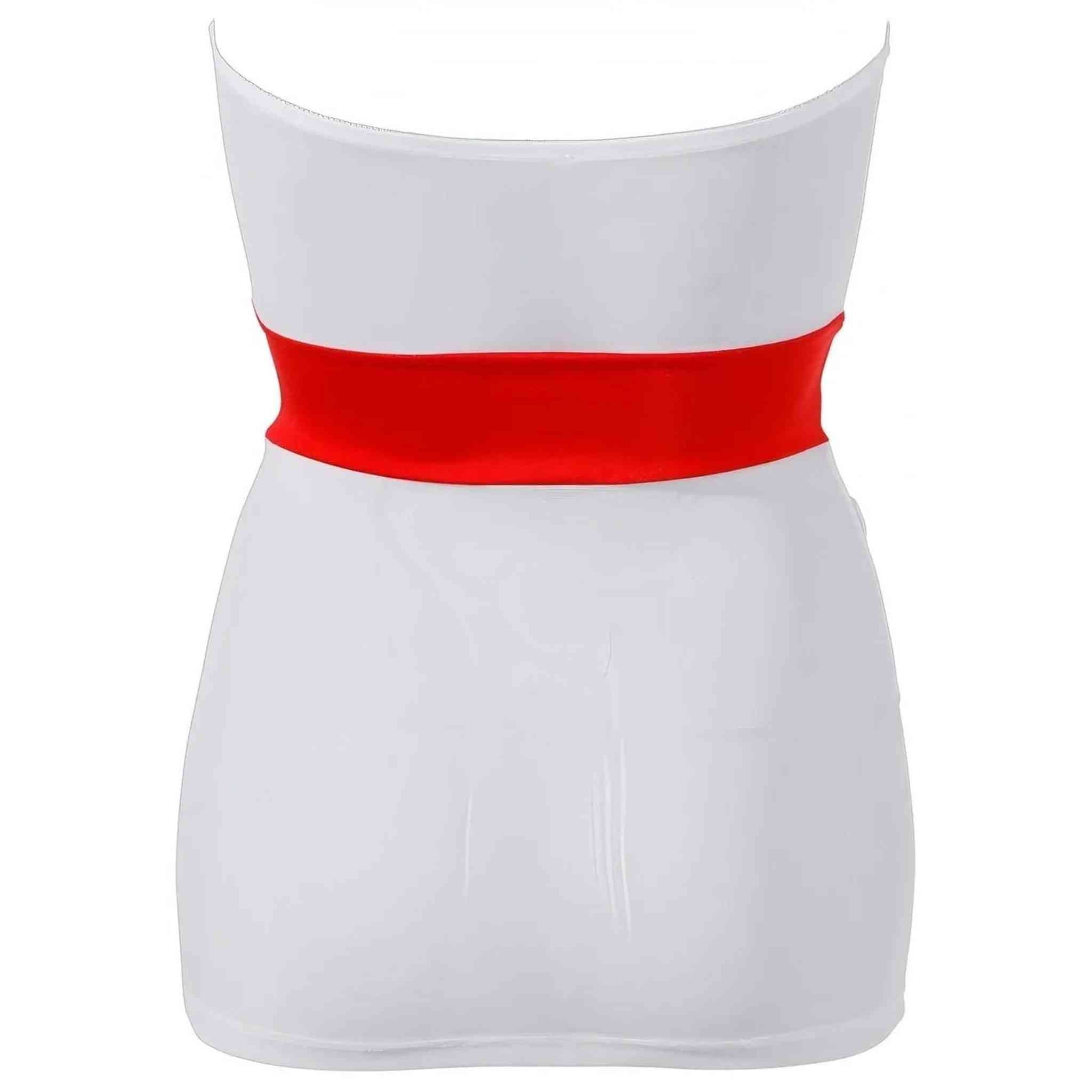 Vestitino Infermiera Sexy con clip reggicalze e frontino coordinato