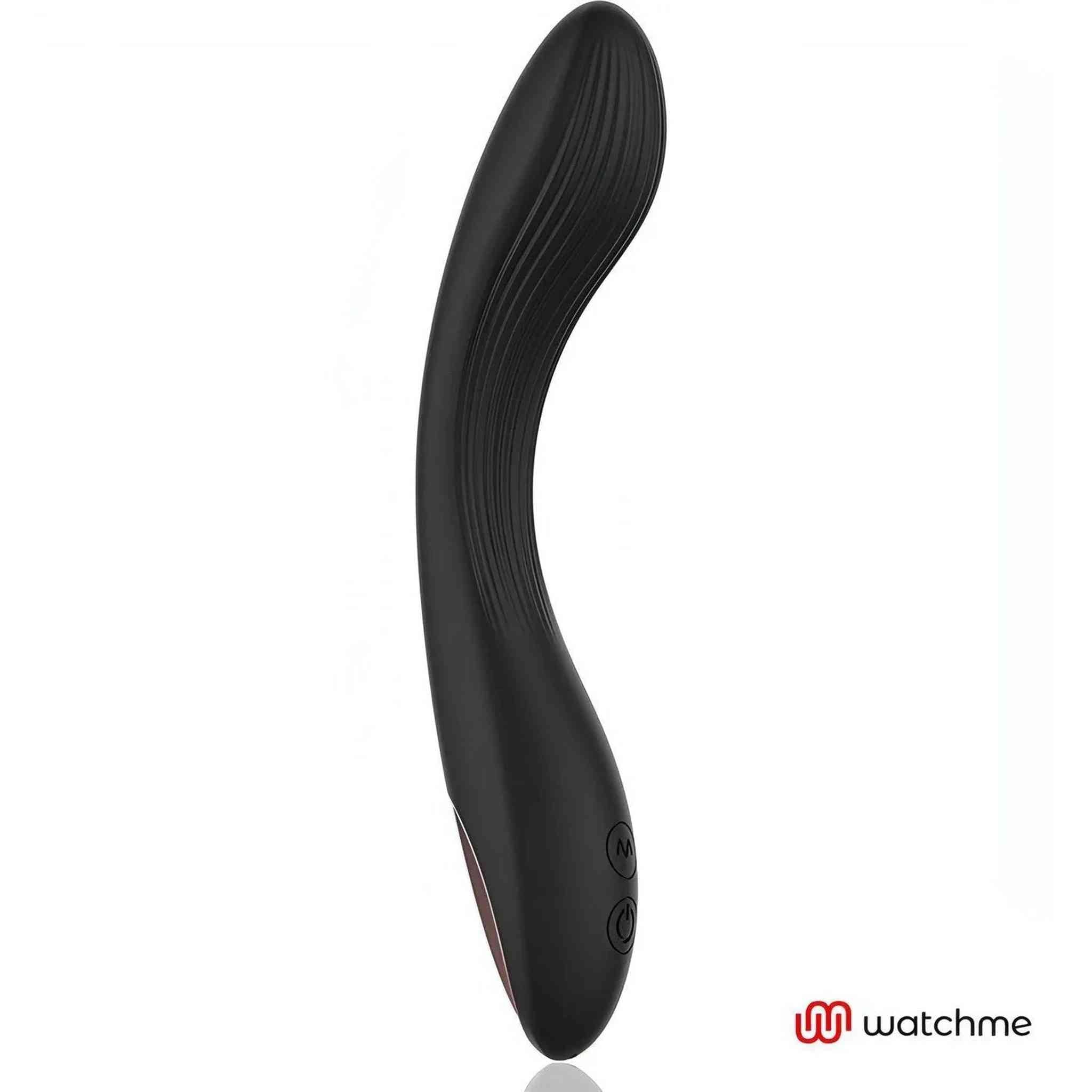 Vibratore Punto-G in silicone con orologio per controllo remoto