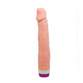 Realistic vibrator with multispeed vibration - 22 cm, Flesh Pink