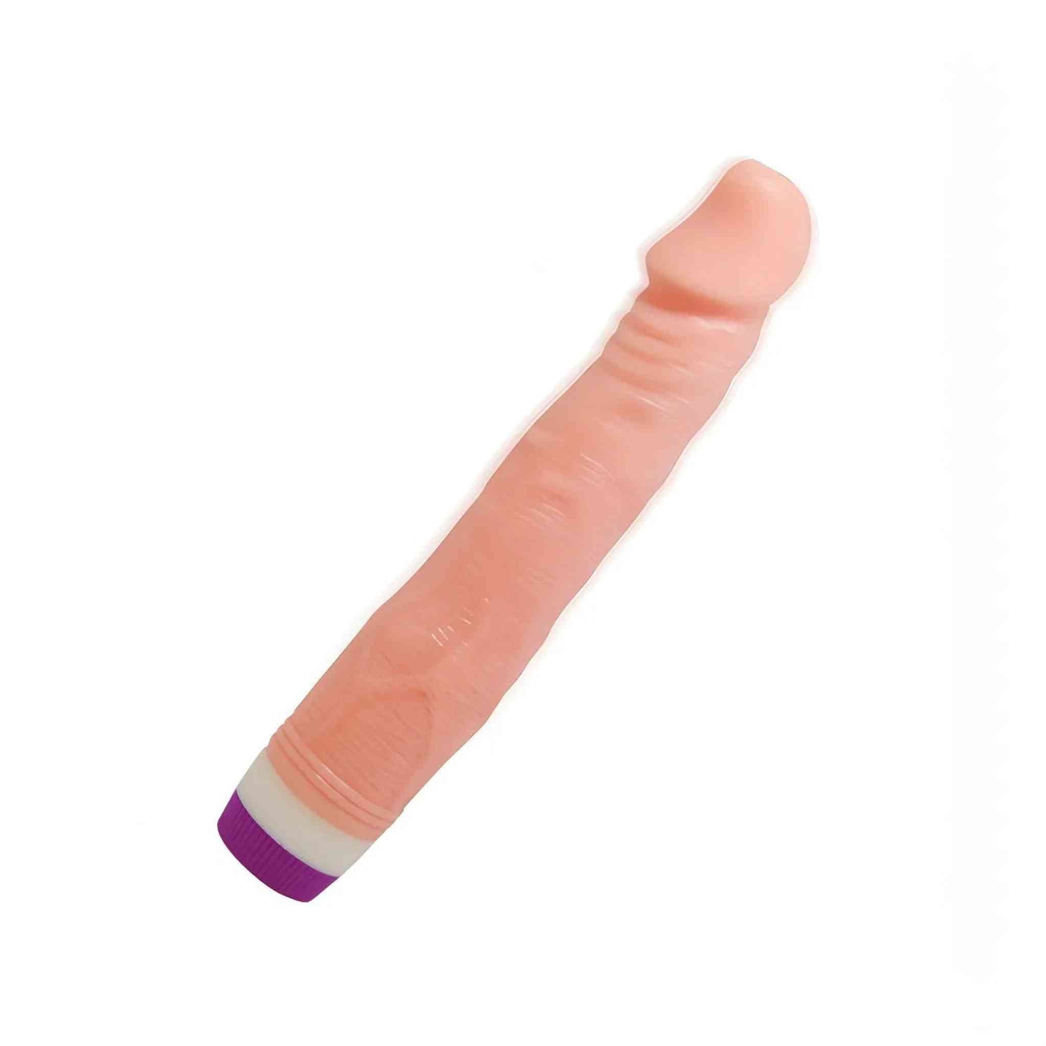 Vibratore realistico con vibrazione multispeed - 22 cm, Rosa Carne