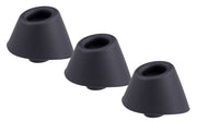Womanizer Heads per Duo, Duo 2 e InsideOut – Set 3 Testine di Ricambio, Nero S, foto 1