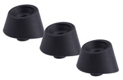 Womanizer Heads per Duo, Duo 2 e InsideOut – Set 3 Testine di Ricambio, Nero M, foto 1