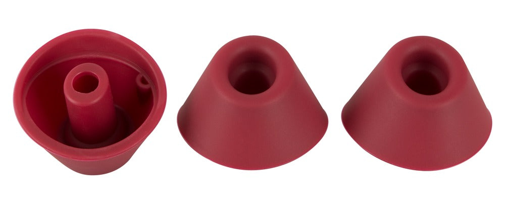 Womanizer Heads per Duo, Duo 2 e InsideOut – Set 3 Testine di Ricambio, Bordeaux S, foto 1
