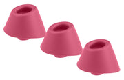 Womanizer Heads per Duo, Duo 2 e InsideOut – Set 3 Testine di Ricambio, Lampone S, foto 1