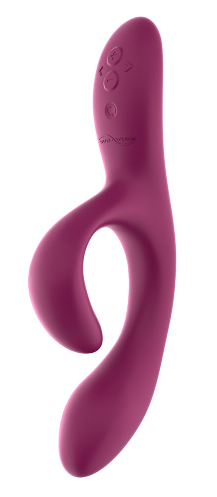 We-Vibe Nova 2 - Vibratore rabbit con braccio clitorideo flessibile, Viola, foto 2