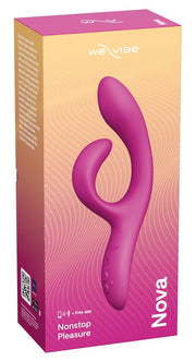 We-Vibe Nova 2 - Vibratore rabbit con braccio clitorideo flessibile, Viola, foto 7