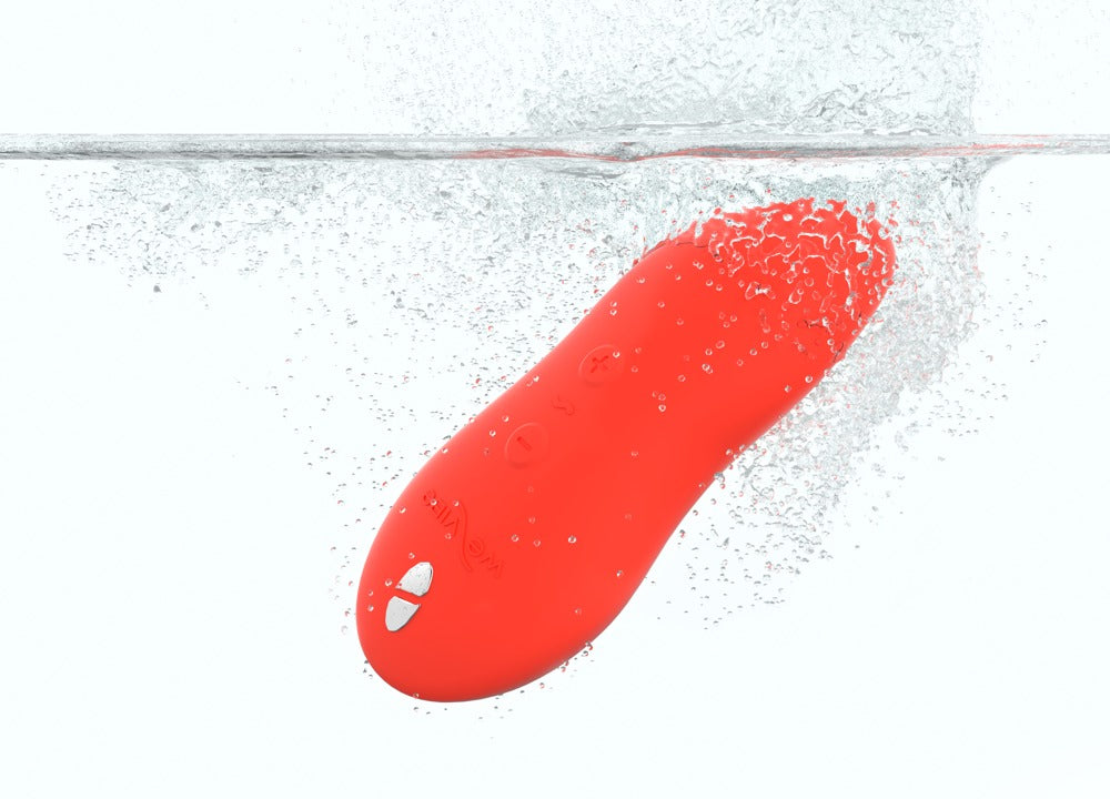 We-Vibe Touch X - Stimolatore clitorideo da appoggio a goccia, Rosso, foto 5
