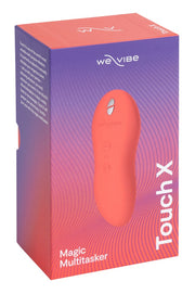 We-Vibe Touch X - Stimolatore clitorideo da appoggio a goccia, Rosso, foto 7