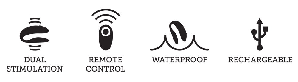 We-Vibe Match - vibratore di coppia con telecomando, senza smartphone, foto 6