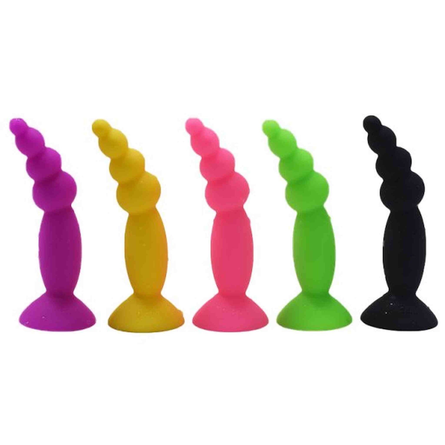 10.8cm Bead-drop Silicone Anal Plug