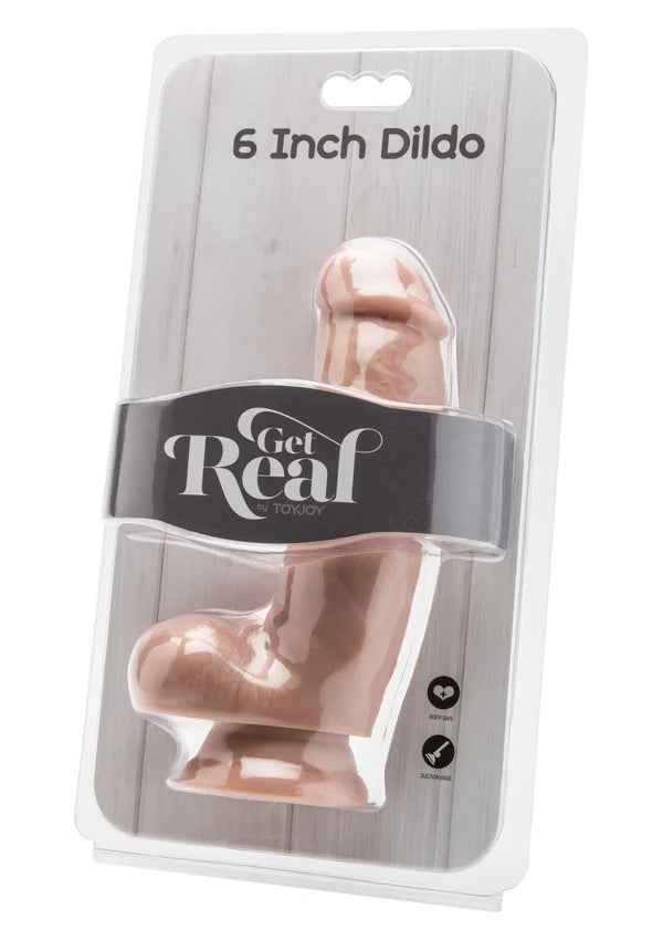 Fallo realistico con ventosa e venature in rilievo 15 cm Diametro Max: 4 cm