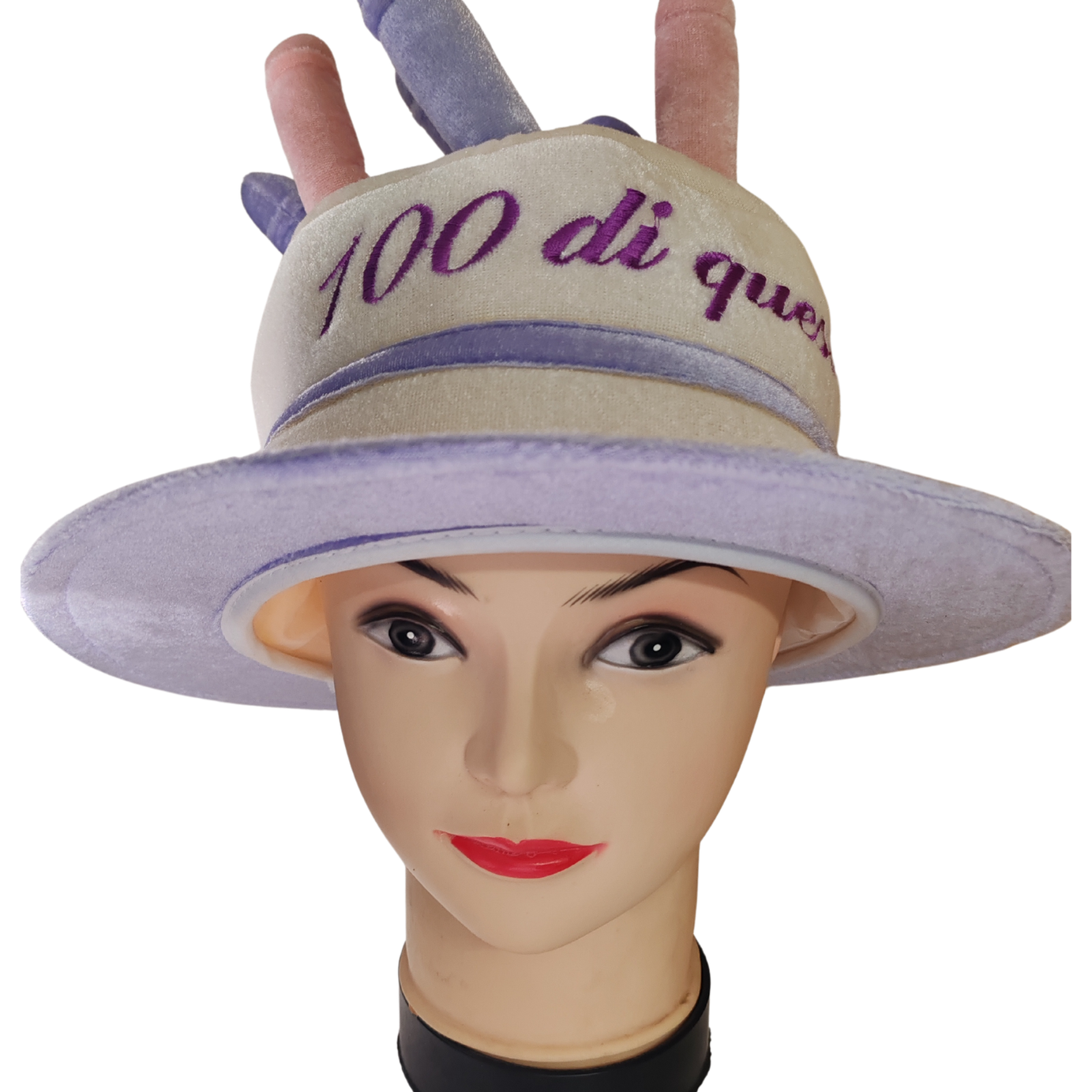 Cappello con pisellini ''100 di questi...''