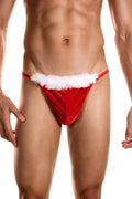 String Babbo Natale in Velluto Paris Hollywood – Intimo Uomo Natalizio
