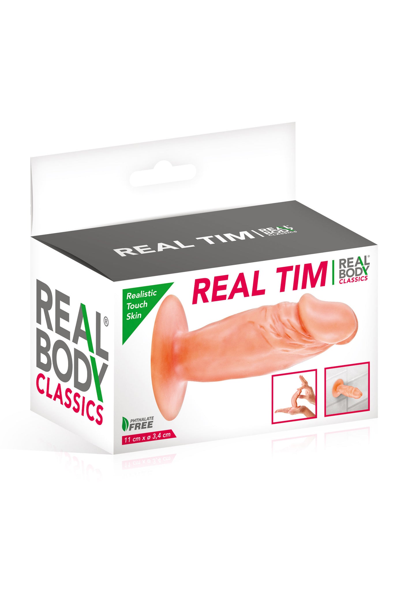 Real Tim Mini Dildo con Ventosa