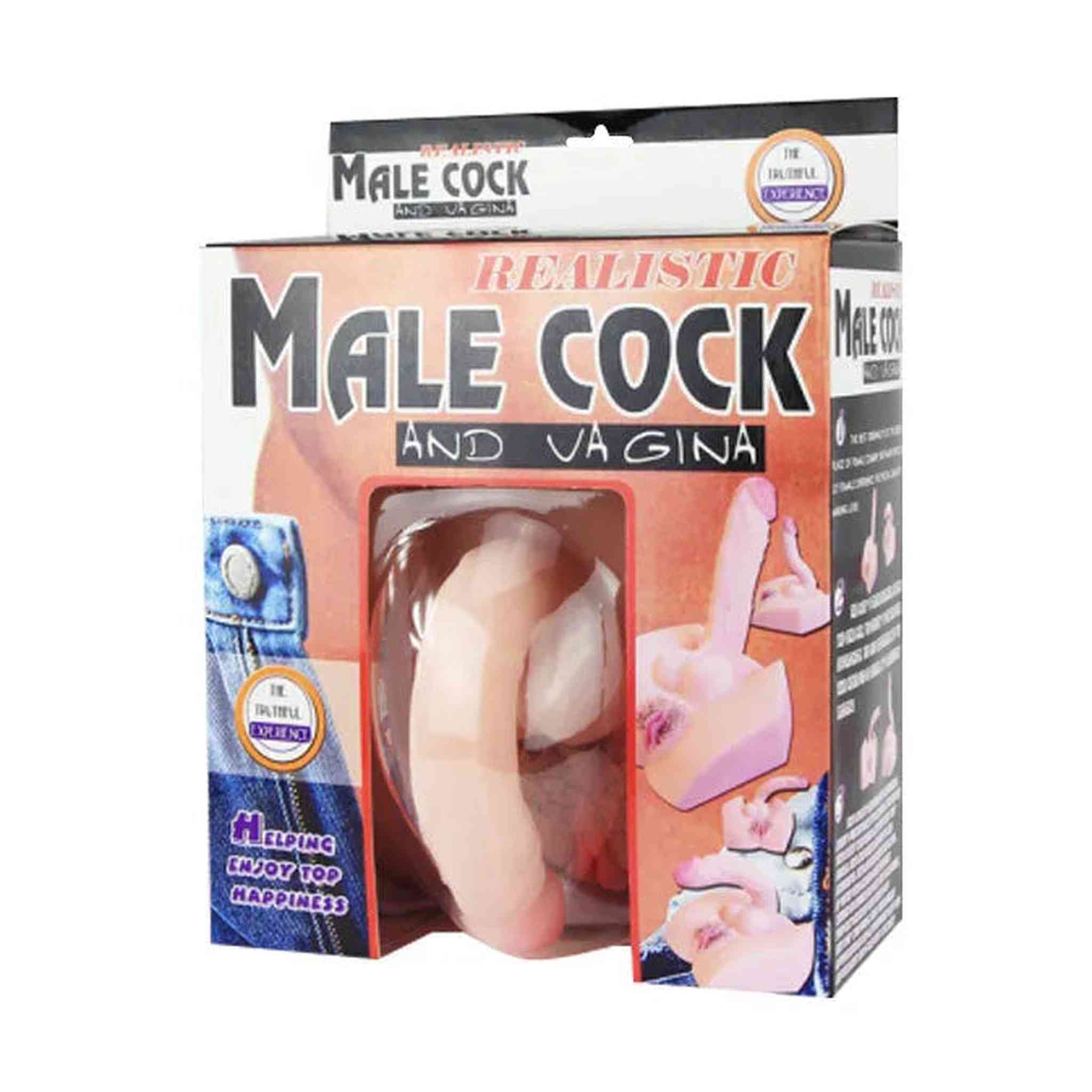 2 in 1 Masturbatore Pene e Vagina