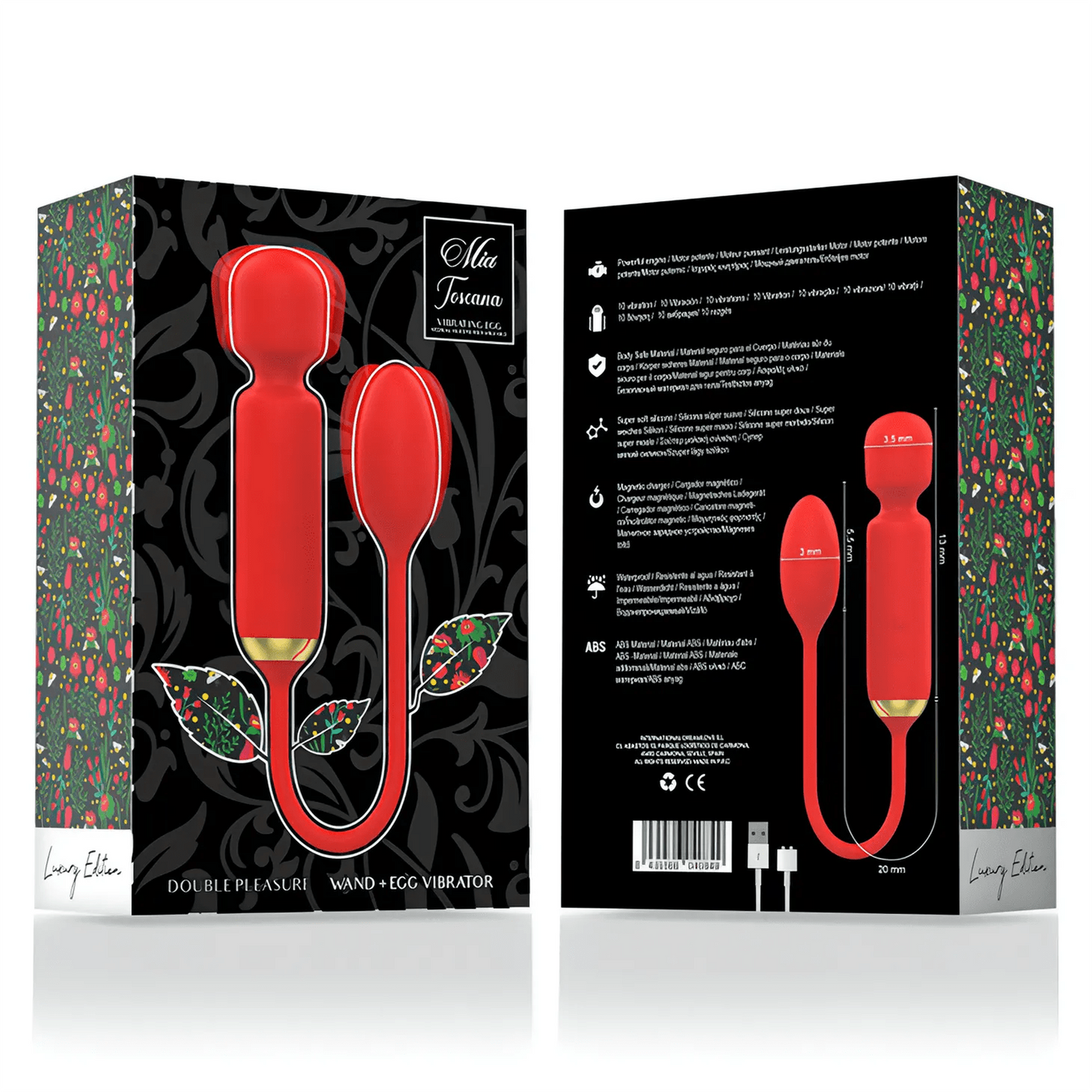 2 in 1 Power Wand + Ovetto Vibrante