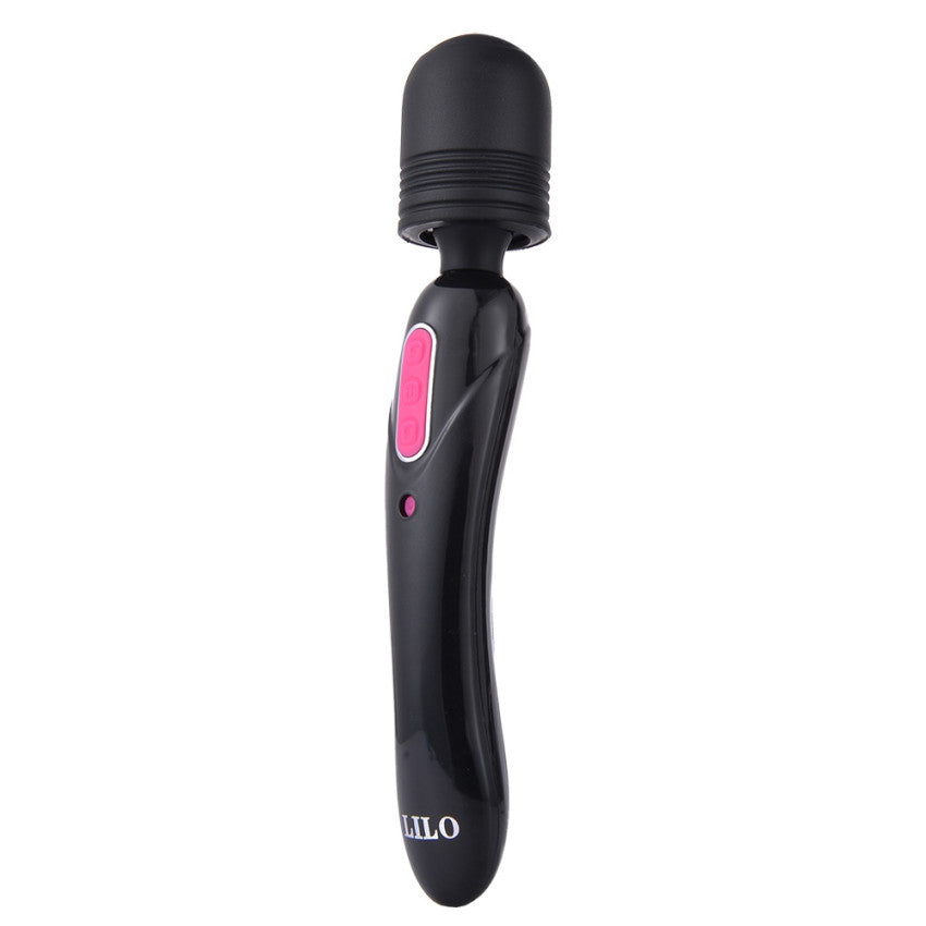 2 in 1 Wand e Vibratore Multifunzione – Nero