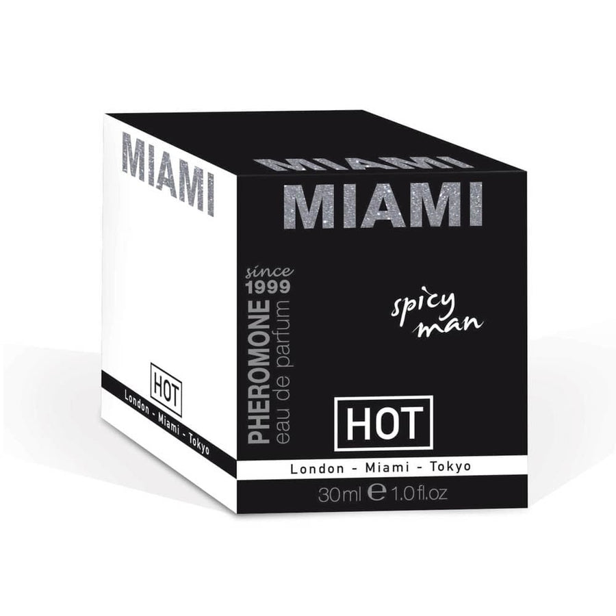 HOT Pheromone Parfum Miami Spicy Man 30 ml – Profumo ai Feromoni da Uomo