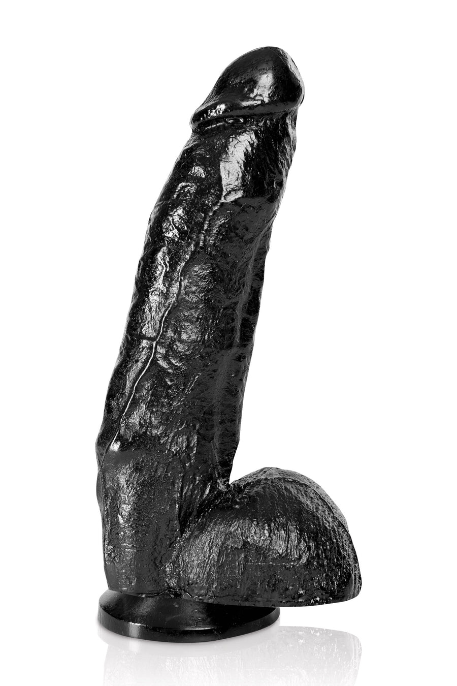 Magnum 18 – Fallo Realistico Nero 28 cm XXL con Ventosa