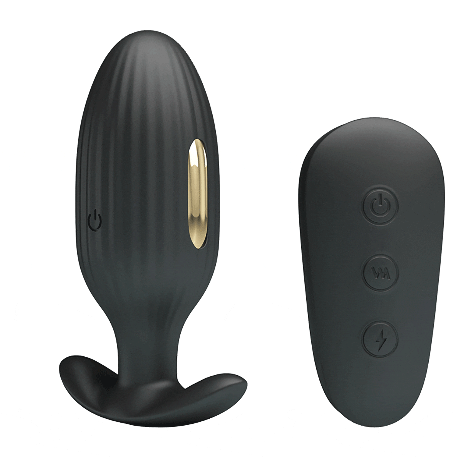 24K Plug Anale Wireless con Vibrazione ed Elettroshock