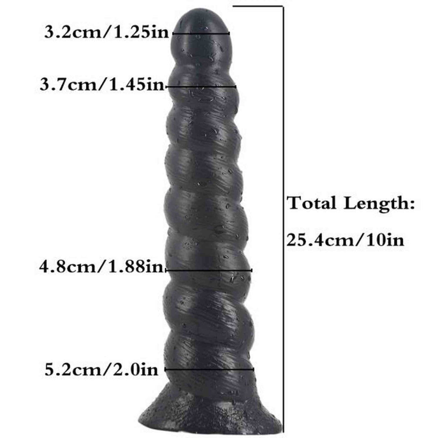 25.5cm Conch anal plug