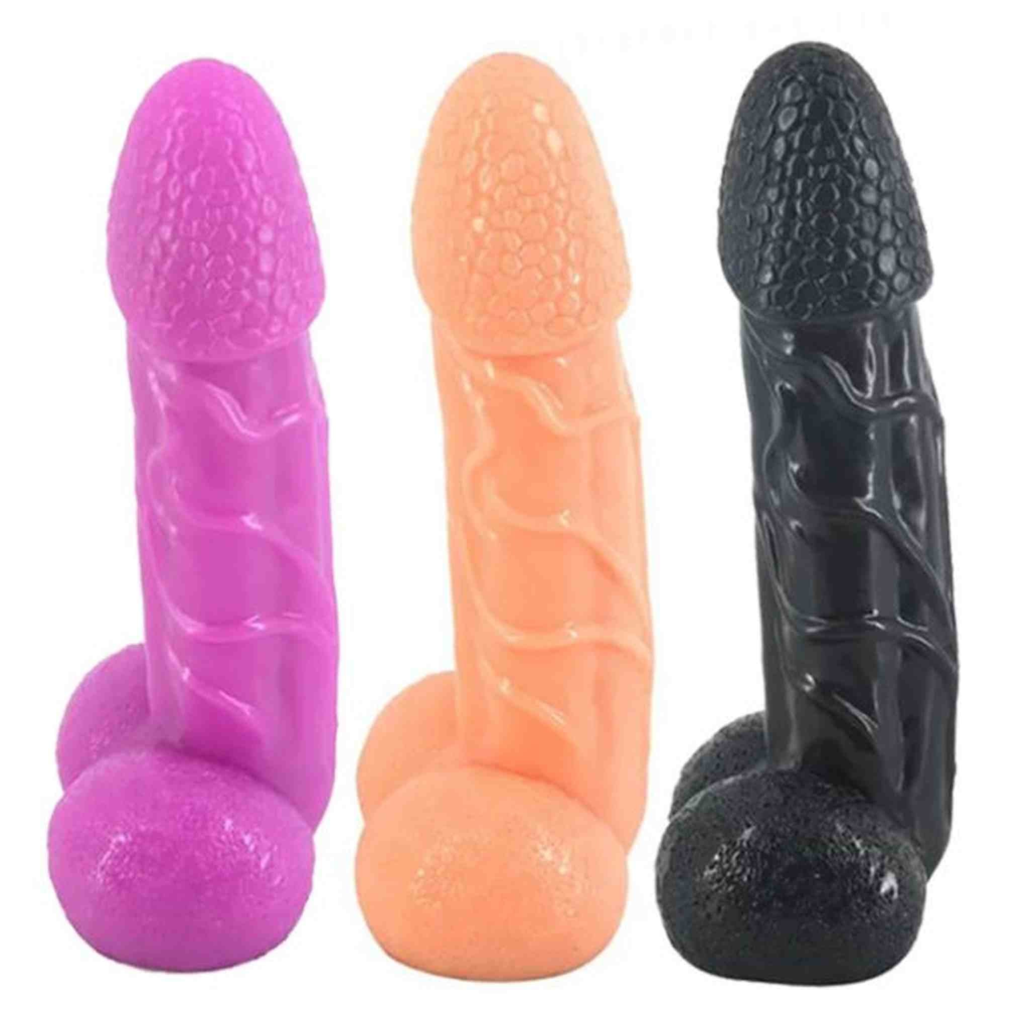 25cm Huge Big Testicle Dildo Anal Plug