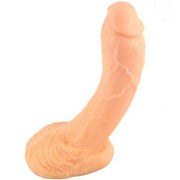 26cm Big curve dildo large testicle with no Suction Snake Shape Anal Plug