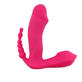 3 in 1 Sex Toy Anal Beads, Vibrator and Clitoral Sucker
