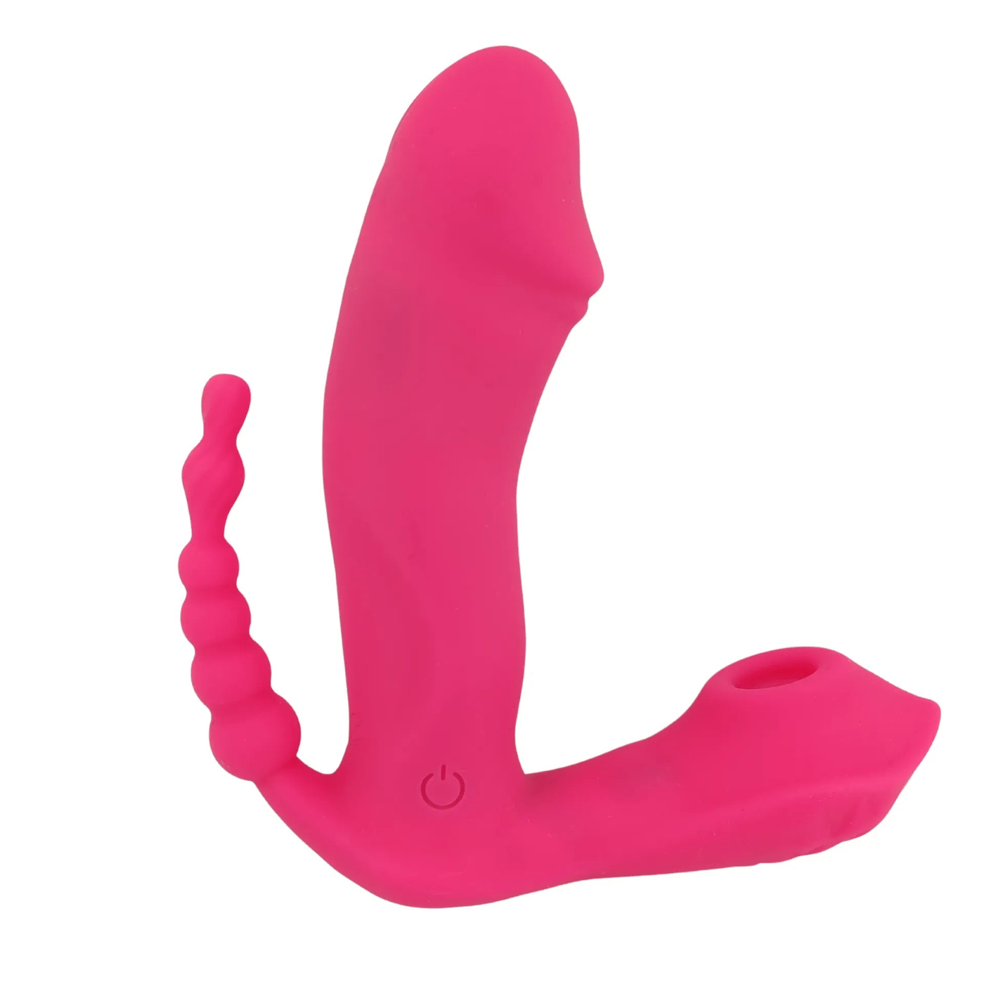 3 in 1 Sex Toy Palline Anali, Vibratore e Succhia Clitoride