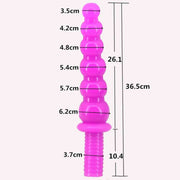 36.5 cm Huge Size Anus Beads Anal Plug with Handle