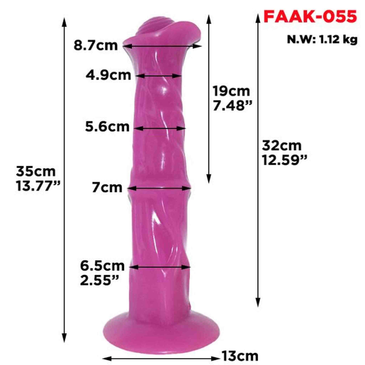 36cm Bull Dildo