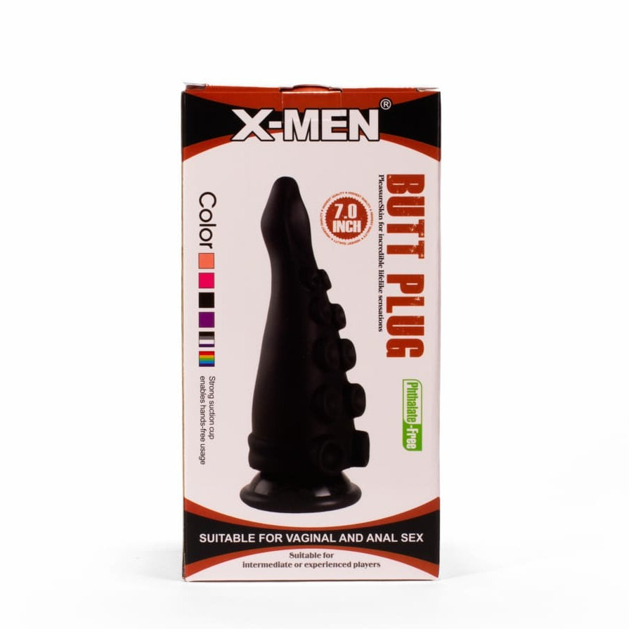 Dildo Con Texture A Ventosa Deep Suction