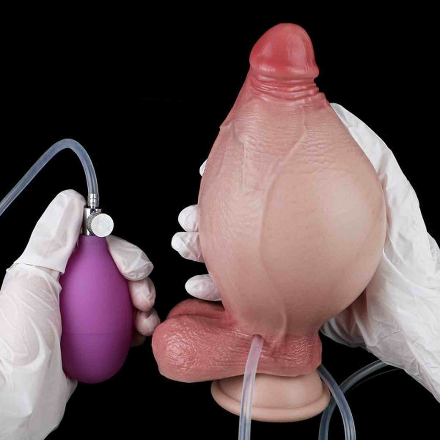 5.7” Inflatable Dildo Realistic Sex Toy For Women