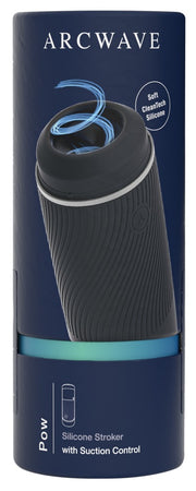 Arcwave Pow - Masturbatore manuale con controllo del vuoto, Nero, foto 7