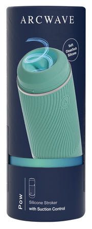 Arcwave Pow - Masturbatore manuale con controllo del vuoto, Verde, foto 3