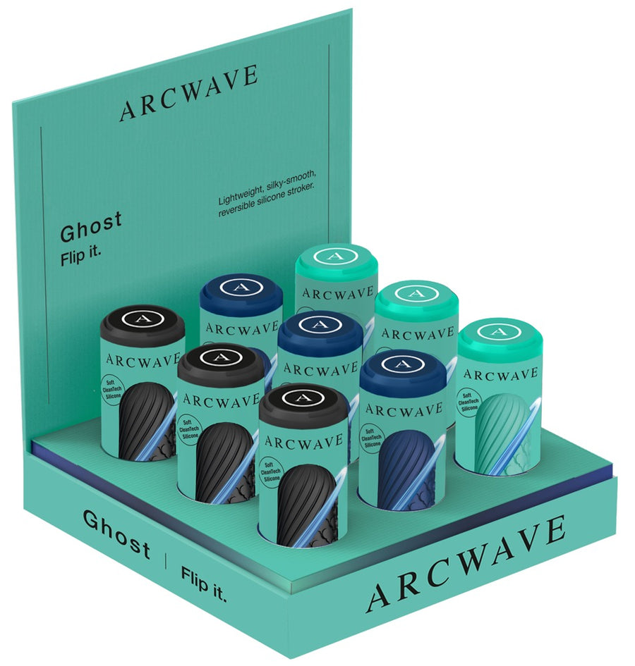 Arcwave Ghost On Counter Combo Pack - Nove manicotti con espositore