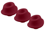 Womanizer Heads per Premium 2 e Classic 2 – Set 3 Testine di Ricambio, Bordeaux M, foto 1
