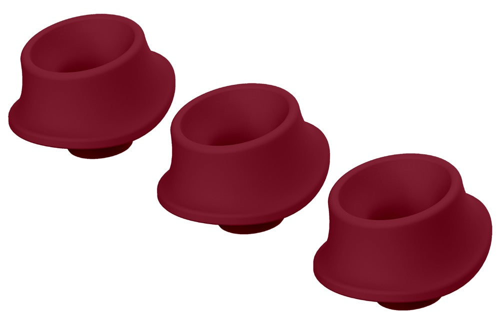 Womanizer Heads per Premium 2 e Classic 2 – Set 3 Testine di Ricambio, Bordeaux L, foto 1