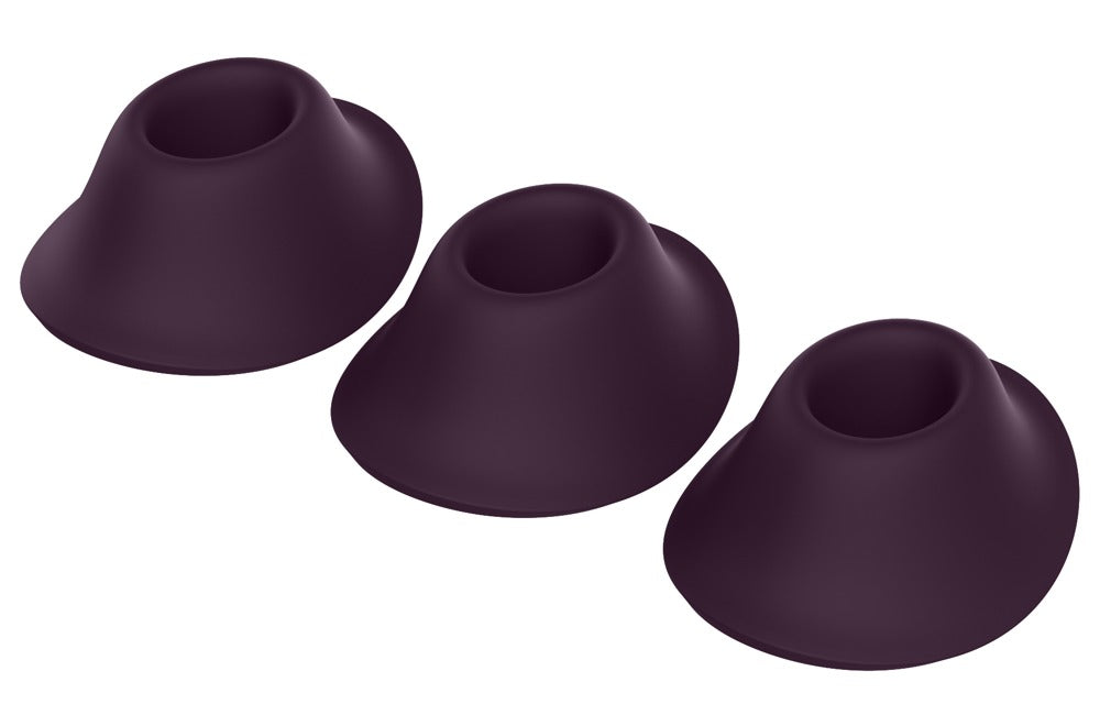 Womanizer Heads per Next – Set 3 Testine di Ricambio, Viola scuro M, foto 1