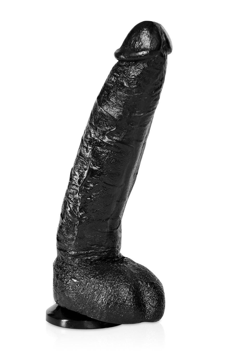 Magnum 14 – Fallo Realistico Nero 28 cm XXL con Ventosa