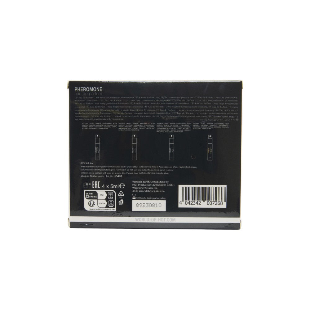 HOT Tester-Box LMTD Men 4x5 ml – Cofanetto di Profumi ai Feromoni, foto 2