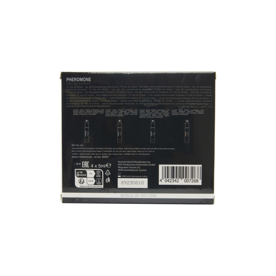 HOT Tester-Box LMTD Men 4x5 ml – Cofanetto di Profumi ai Feromoni